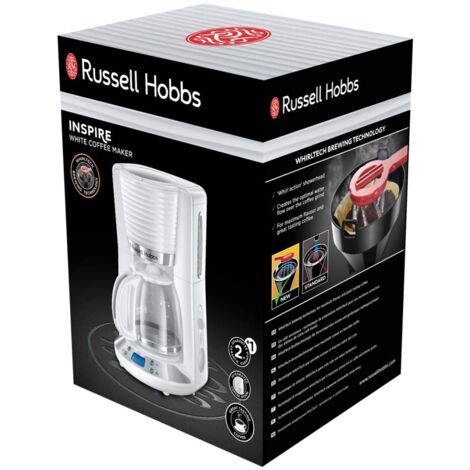 CAFETERA FILTRO RUSSELL 2439056 INSPIRE BLANCA