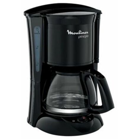 Cafetera goteo negra principio
