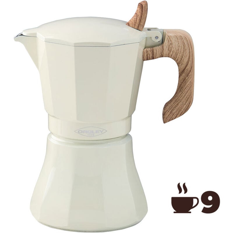 Machine à café en aluminium 9 tasses - Petra Oroley Crème - Aluminium - Dimension 9 tazas