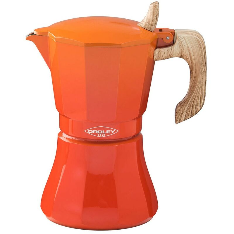 Centrex - cafetera petra induccion CFCT215090306 6 tazas naranja