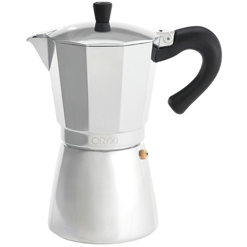 Cafetera Inducción Aluminio 9 Tazas (450 Ml.)