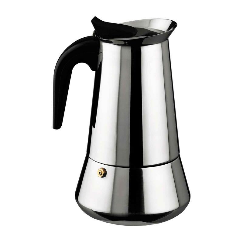 

Cafetera inoxidable alondra 6 tazas