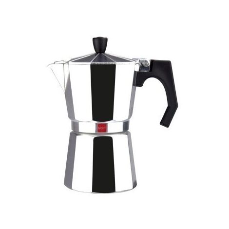 Cafetera Italiana 12Tazas Aluminio Kenia Magefesa