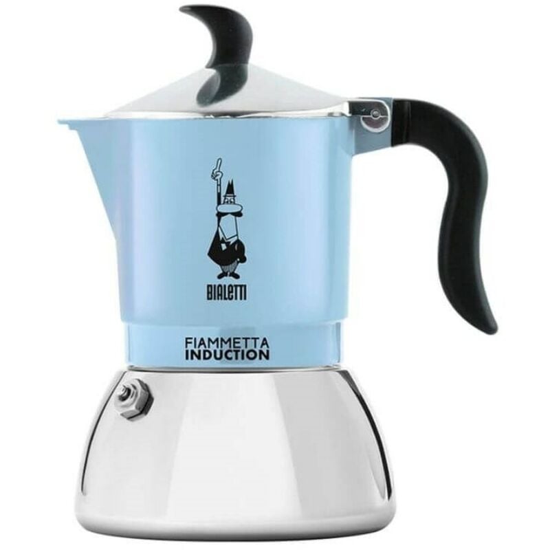 Cafetera Italiana Bialetti 29587 Azul Aluminio Acero 100 ml