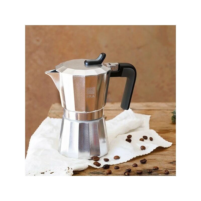 Cafetera Italiana Luxe De Aluminio En Oferta Cafetera Bra A170572 6Tz De Luxe 2