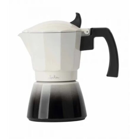 Cafetera italiana Manual JATA HCAF2412   Blanco