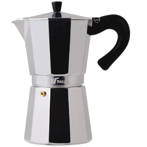 Cafetera italiana Manual THULOS TH-CC09T   Plata