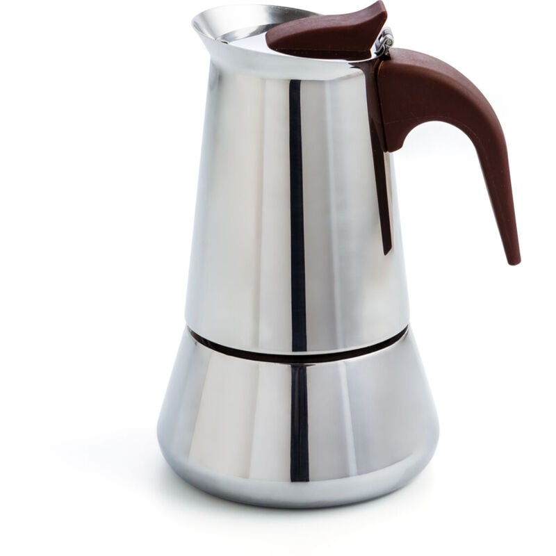 Cafetera Italiana Quid Milan Metal 4 Tazas