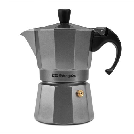 CAFETERA ORBEGOZO KFS320 ALUMINIO, SILVER, 3 TAZAS