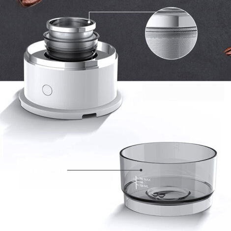 [Cafetera portátil] + [Precisión] + [Mini cafetera] + [Cafetera automática premium]