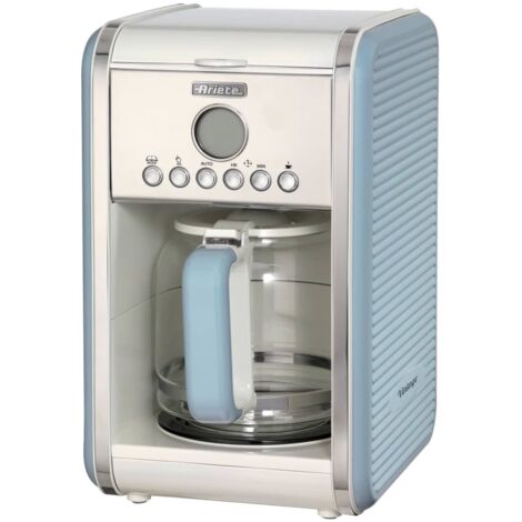 Cafetera programable celeste 2000w 12 tazas - 1342/3 - ariete -