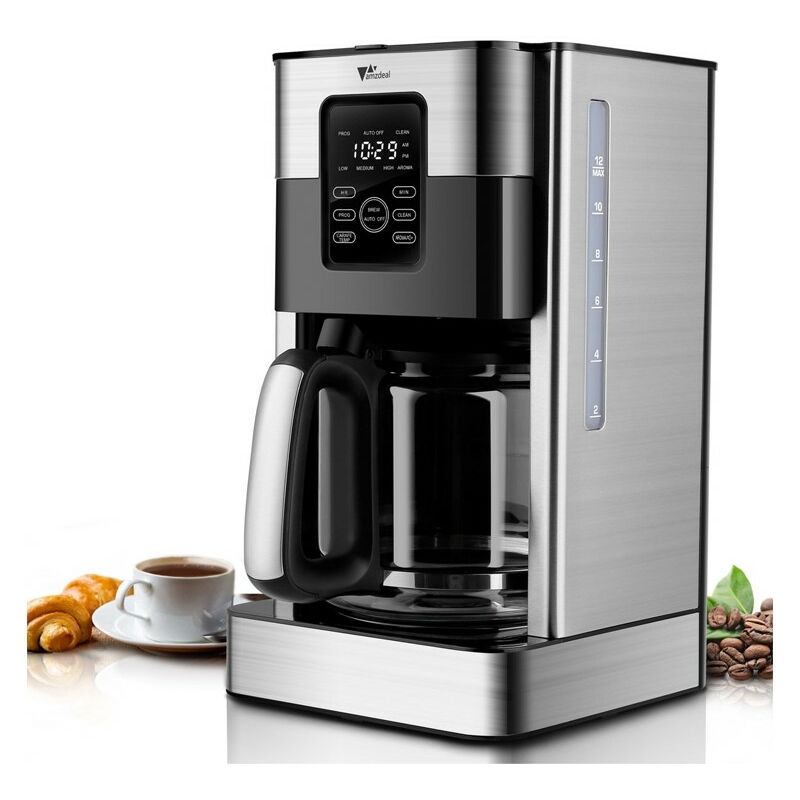 Grupo K-2 - Cafetera Puraroma Cm1706Bat Con Filtro Y Pantalla Táctil Amzdeal