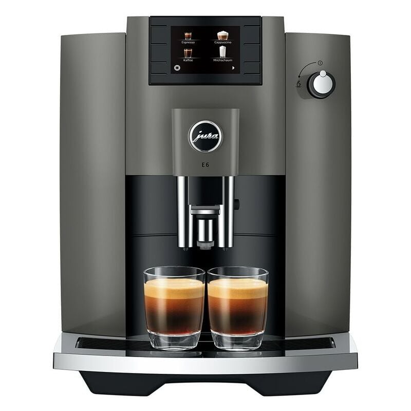 Jura - Cafetera Superautomática E6 Negro Sí 1450 w 15 bar