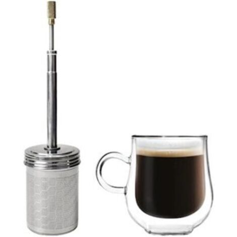 Cafeteras de émbolo, cafeteras y teteras de émbolo, filtros de café reutilizables