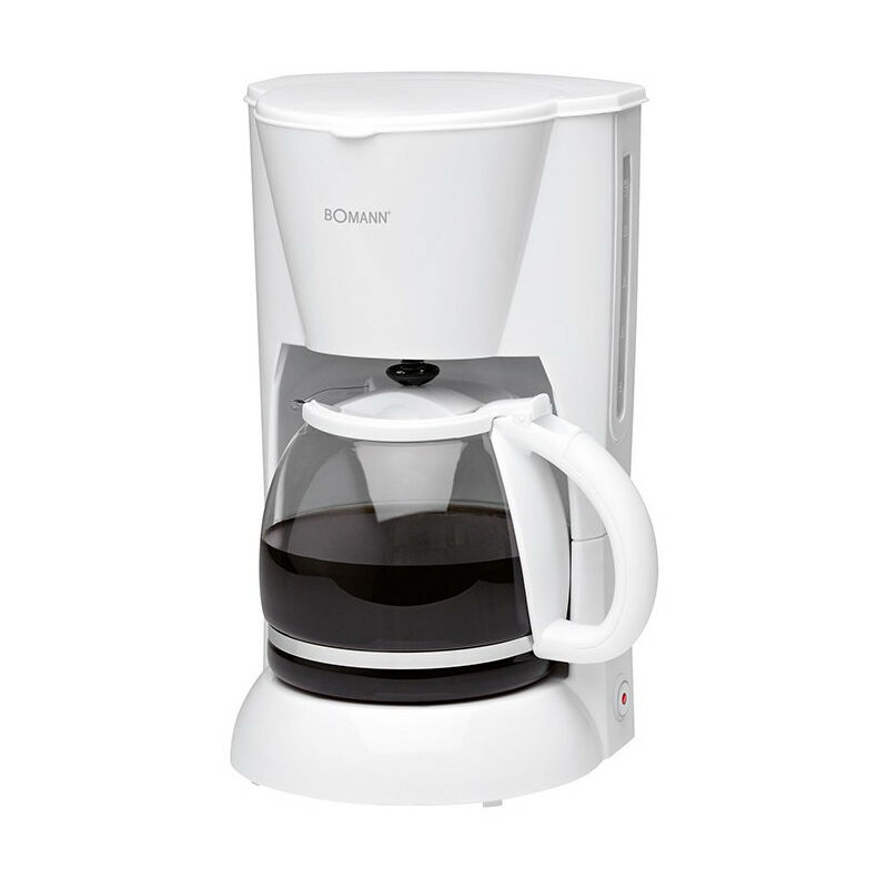 Bomann - Cafetière 12-14 tasses 1,5L ka 183 cb Blanc