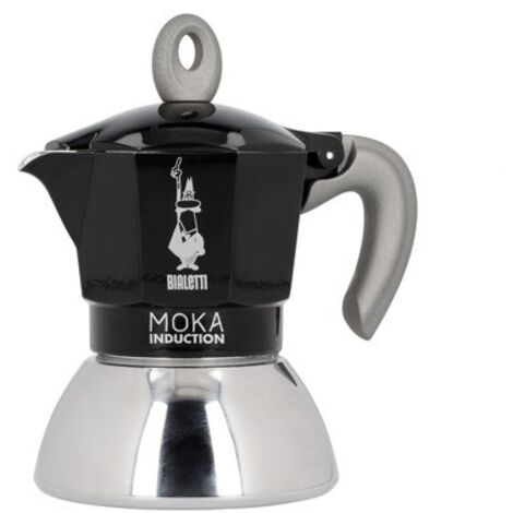 Cafetière à induction Bialetti New Moka 6 oz noire
