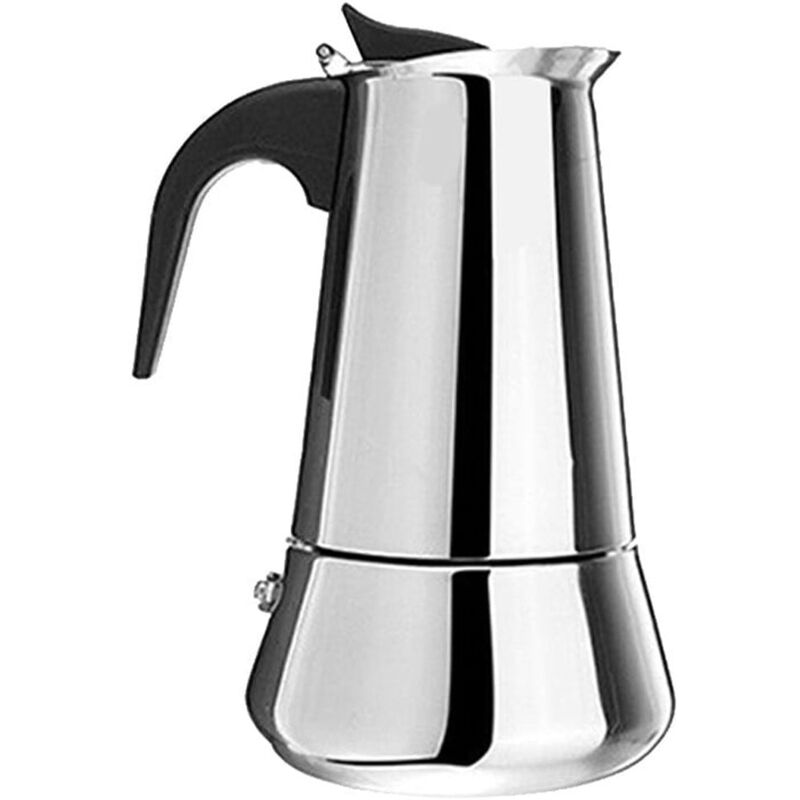 Feiyue - Cafetière à percolateur en acier inoxydable pour moka, expresso, latte