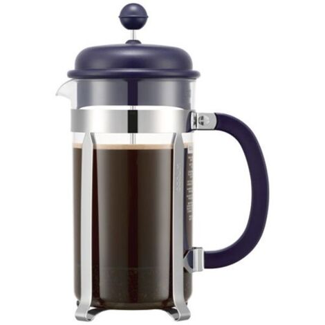 Cafetière à piston 8 tasses 1l bleu - Bodum - 1918-540BTR