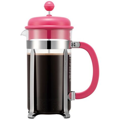 Cafetière à piston 8 tasses 1l rose - Bodum - 1918-539BTR