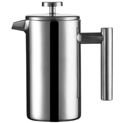 Cafetière à piston en acier inoxydable 304, 350 ml