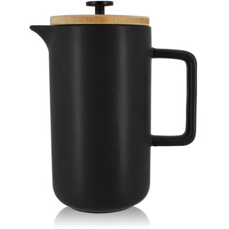 Cafetière à piston en porcelaine 1,3L, KEYGO