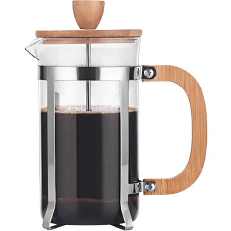 cafetière à piston presses à café de voyage filtre à thé Cafetière à piston presse à café en acier inoxydable 