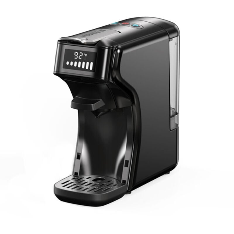 Cafetière électrique 6-en-1 Extraction thermostatique 92°C 20Bar Cold/Hot Brew Mini Espresso Americano 7 options de volume d'eau Compatible avec les