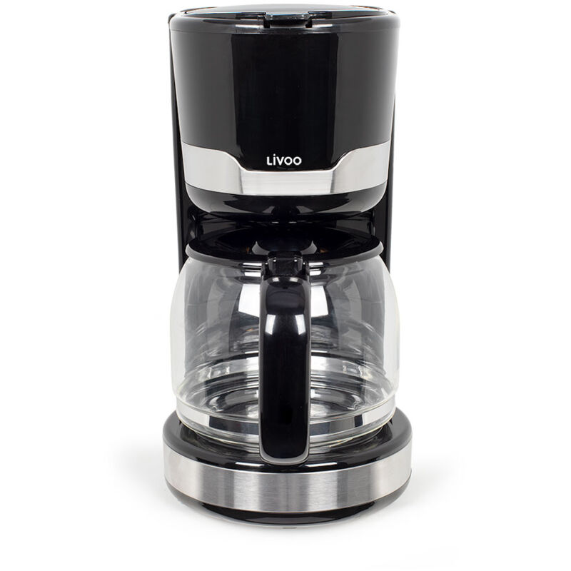 Livoo - Cafetière filtre 12 à 14 tasses 1000w noir DOD201N