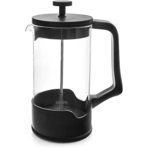 Cafetière et théière à piston en verre 900 ml