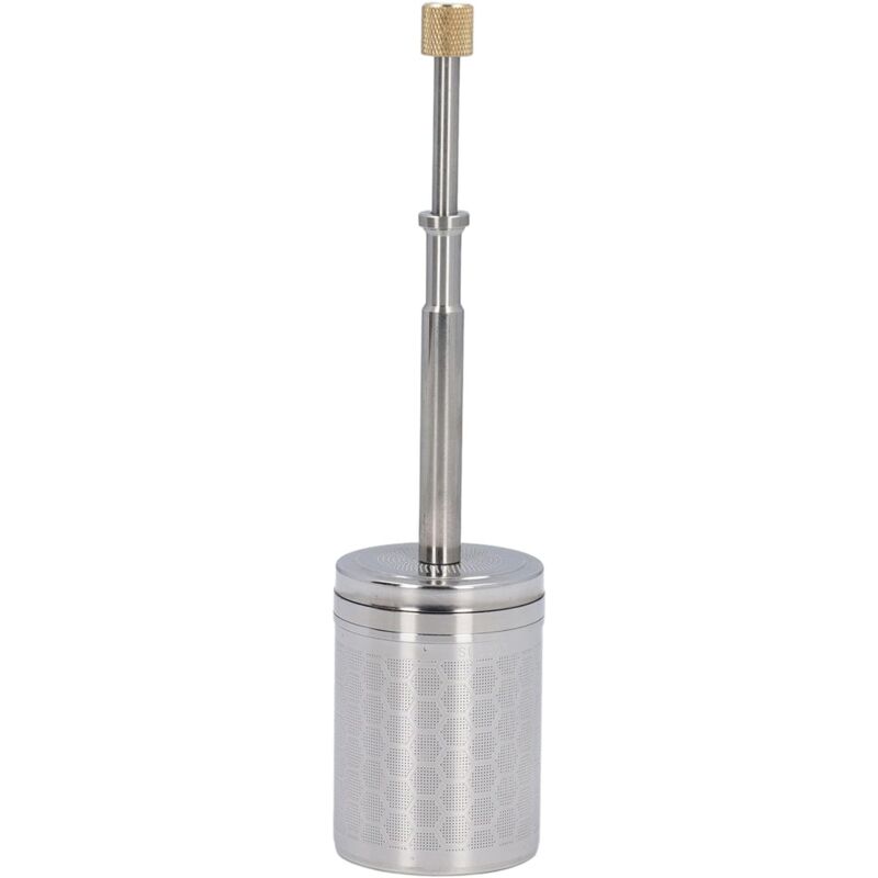 Cafetière et théière, presse en acier inoxydable réutilisable, passoire à thé en métal, extraction complète, pratique et efficace, pour la maison et