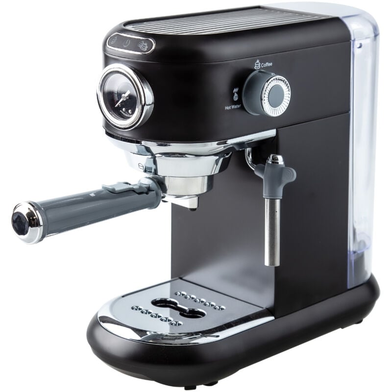 Cafetière express Küken 15 bars 1 litre 1500w noire