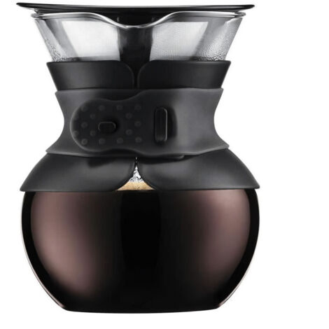 Cafetière filtre Bodum Pour Over manuelle 0,5 L 4 tasses noire