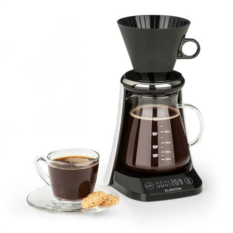 Cafetière filtre Klarstein Excelsa 30 tasses – Thermos inox – 950W – Minuterie programmable – Système anti-gouttes