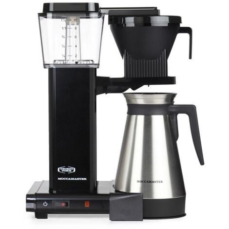 Cafetière filtre MOCCAMASTER KBGT 741 NOIRE + Thermos