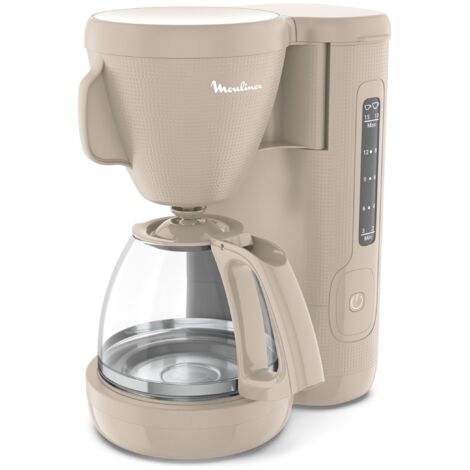Cafetière filtre Moulinex FG2M0B10 Cafetiere filtre Morning Gris chaud
