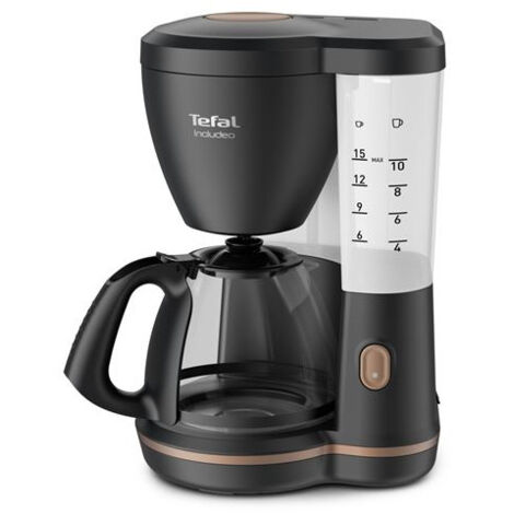 Cafetière filtre Tefal Includeo CM533811 1000 W Noir