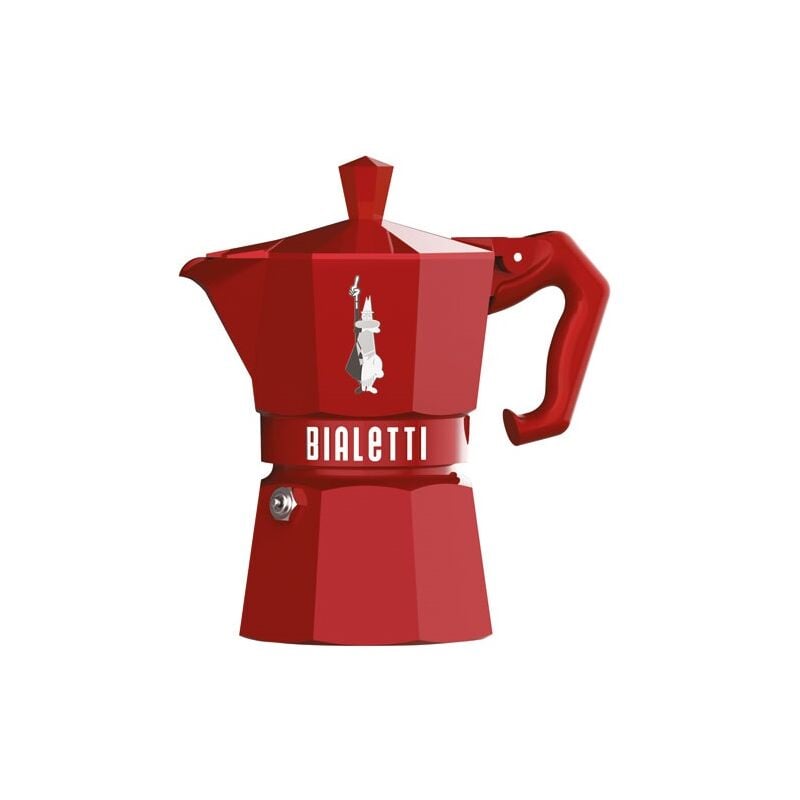 Cafetiere moka exclusive 3T rouge - Bialetti