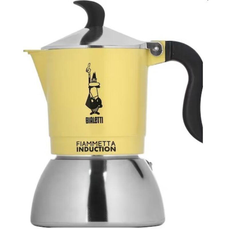Bialetti - Fiammetta Cafetiere Inox 4t Ind Jaune Gialla Primavera 2024