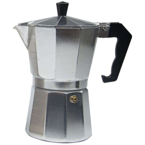 Cafetière italienne 6 tasses en aluminium