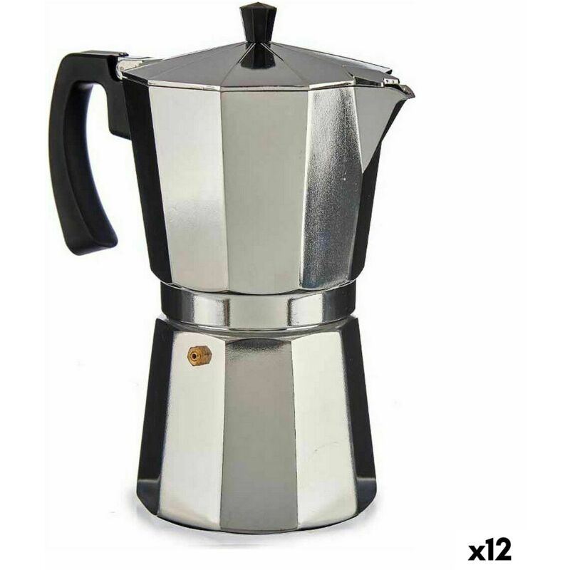 KinvaraKinvara Cafetière italienne en aluminium 650 ml (12 unités)