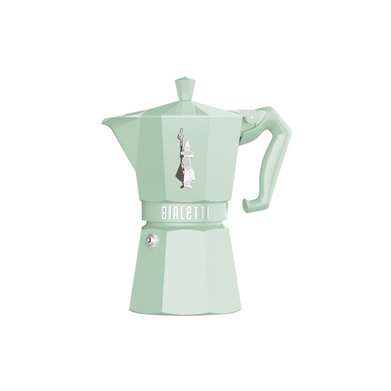 Bialetti - cafetiere moka exclusive 6T vert