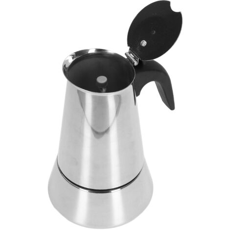 Cafetière Italienne Moka Inox 304 Grade Alimentaire pour Maison Bureau Voyage - Modèle Ventru 300ML N°6