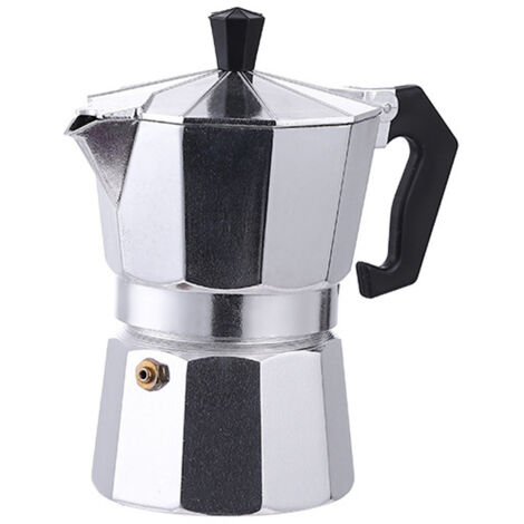 Cafetière italienne moka pour 3 tasses, capacité 150 ml