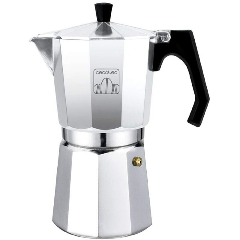Cecotec - Cafetière italienne en aluminium Cumbia MokClassic 1200 Shiny