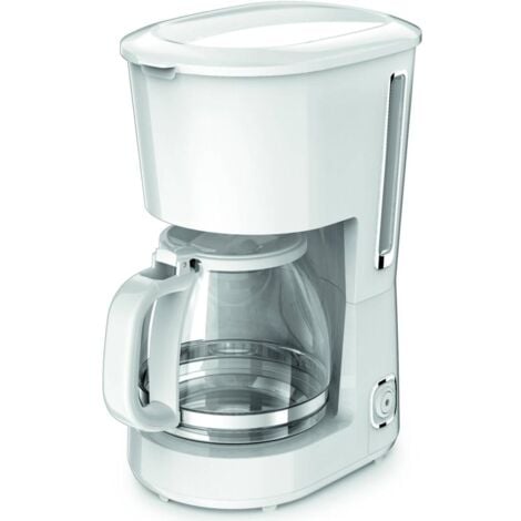 KITCHENCHEF - Cafetière 15 tasses 750 W 1.6 L blanc