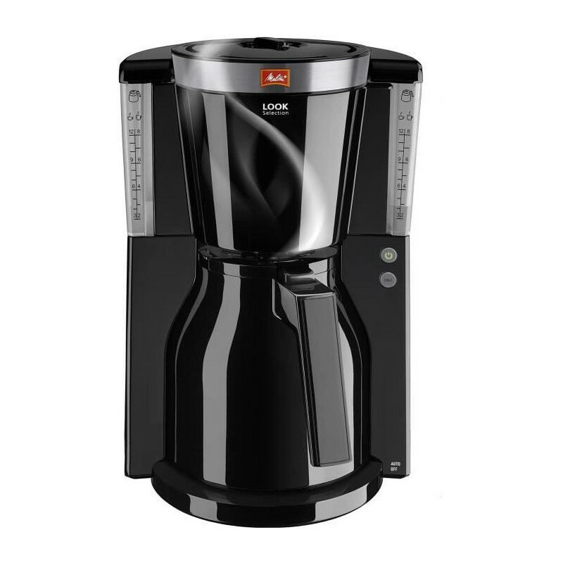 Machine a café Melitta Look iv Therm Selection 1011-12 Noir/Acier Brossé