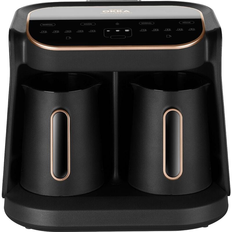 Arzum - Okka Grandio Duo Cafetière moka noir, bronze Nombre de tasse=10 écran Y898512