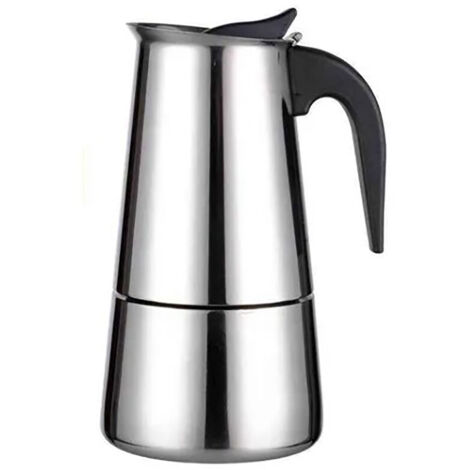 Cafetière Moka Inox 100ML Isotherme pour Café Infusion Manuelle