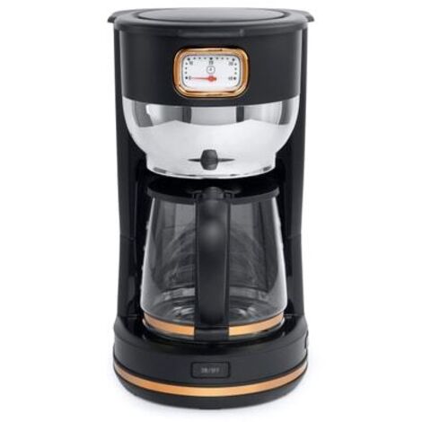 Cafetière Muse MS-220 BC - Porte-filtre - 1000W - réservoir 1.4 L (10 tasses) - Cadrant rétro de maintien de la température