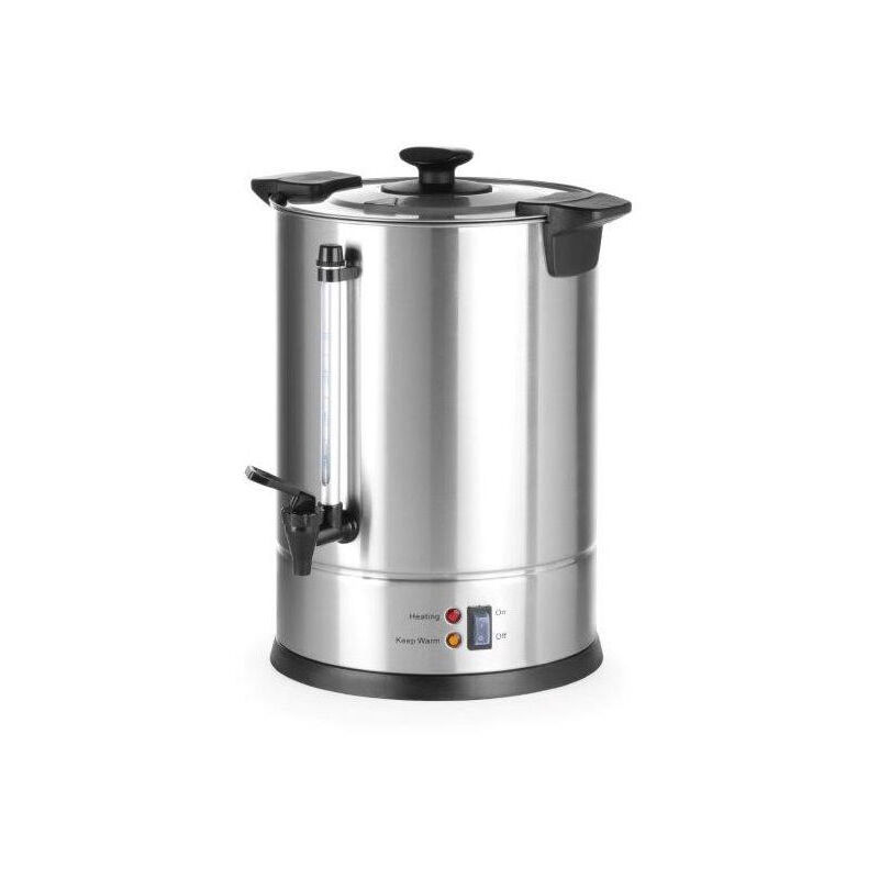 Cafetière percolateur café et thé, acier, 950W 5L